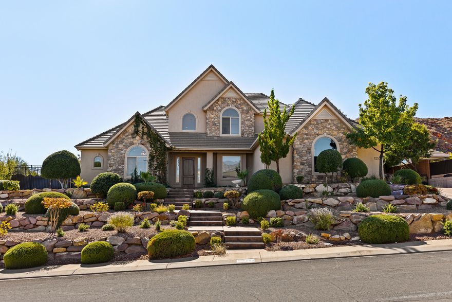 Nestled in the prestigious Northridge community, this elegant 5-bedroom, 3.5-bath residence offers an exceptional blend of sophistication, comfort, and modern convenience. Spanning 4,500 square feet, this custom-built 2006 home impresses from the moment you arrive, featuring stately curb appeal and a spacious 4-car garage for the car enthusiast or growing household. Step inside to discover a thoughtfully designed floor plan anchored by a luxurious first-floor primary suite, complete with a spa-inspired bath and generous walk-in closet. The gourmet kitchen is a chef's dream boasting premium appliances, custom cabinetry, and a large island perfect for both entertaining and everyday living. Upstairs, four additional bedrooms and versatile gathering spaces provide privacy and comfort.