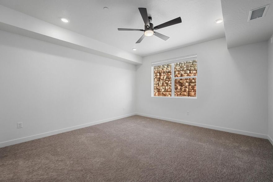 Escape to your perfect vacation retreat in this 3-bedroom, 2-bathroom condo at Terra. Designed for relaxation and adventure, this spacious condo offers modern finishes and an open floor plan, ideal for unwinding or entertaining. Whether you're enjoying the thoughtfully crafted living spaces or preparing meals in the beautifully designed kitchen, every detail is curated for your comfort. Step outside to experience resort-style amenities, including a sparkling pool, lazy river, and pickleball courts, or explore the nearby wonders of Zion National Park, Sand Hollow, and Quail Creek. At Terra, every day feels like a getaway.