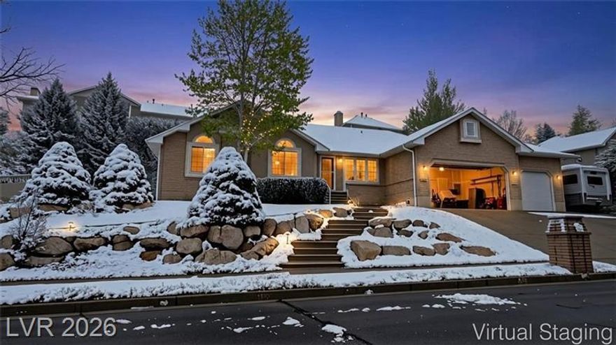 Beautifully designed and full of charm, this custom-built Eaglewood home presents an exceptional opportunity for comfortable, elevated living. Thoughtful gathering spaces create a seamless flow, with a spacious family room opening to a stunning kitchen featuring granite counters, a large island, and rich alder cabinetry. Light-filled bedrooms offer generous space and inviting views from above-grade windows. Unwind on warm evenings in the shaded backyard with a wisteria-covered pergola and flagstone patio. A heated driveway brings ease to winter days, while the meticulously landscaped yard showcases custom LED lighting. Ideally located near Eaglewood Golf Course, parks, and scenic trails, and just minutes from downtown Salt Lake City and the airport, this is a home you won't want to miss.