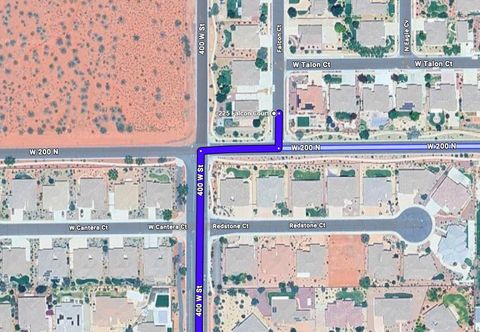 Tiny photo for 225 Falcon CT, Ivins, UT 84738 (MLS # 26-271896)