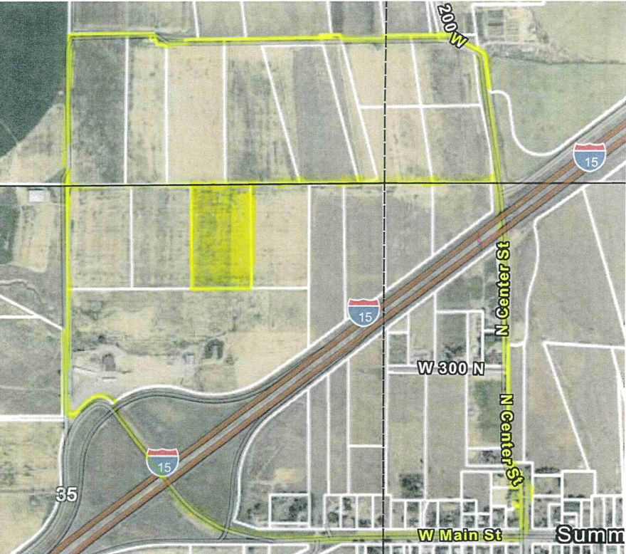 Opportunity Knocks! 1-15 land right off exit. Zoned commercial. Multiple parcels available with water. 1 acre foot included. Unlimited potential. Seller financing available with 25% down. Call listing agent for details. Buyer to verify.