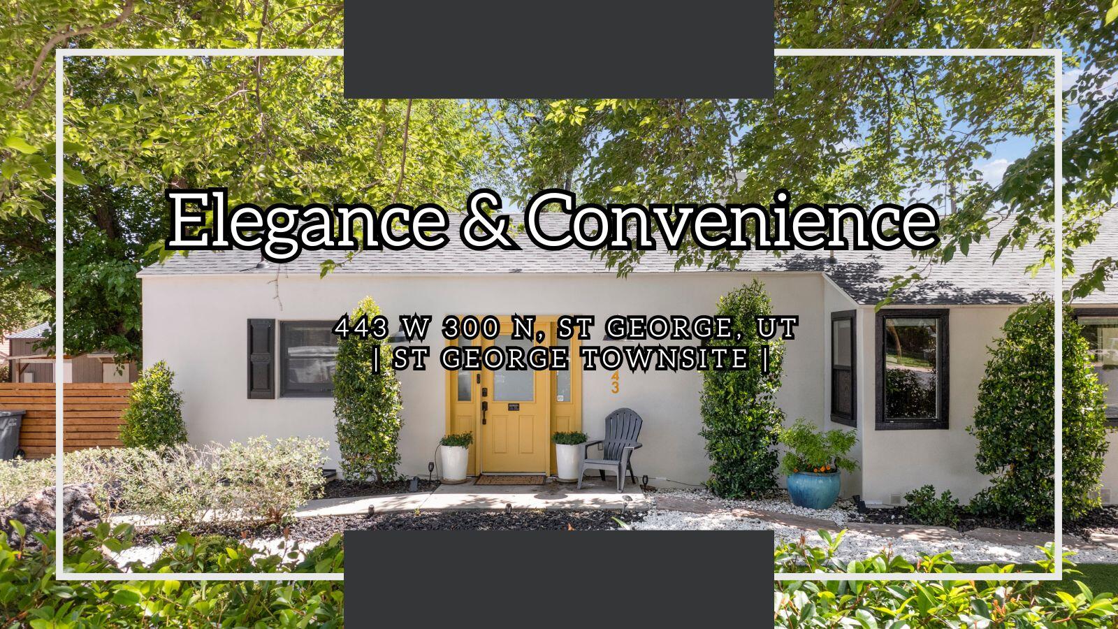 ST GEORGE TOWNSITE - Residential