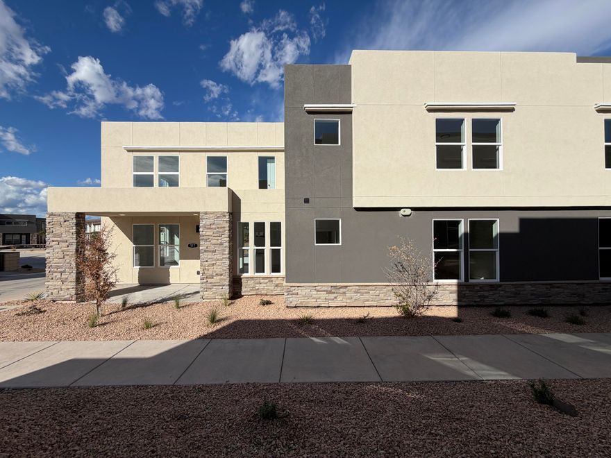 Enjoy open-concept living and thoughtful finishes throughout with extra high ceilings, large windows. Enjoy access to unmatched community amenities--including the 2.5-acre lagoon, extra community pools, pickleball courts, and miles of trails--this home is perfect as a full-time residence, second home, or investment opportunity! Come live the Desert Color Dream! Enjoy resort style living every day!