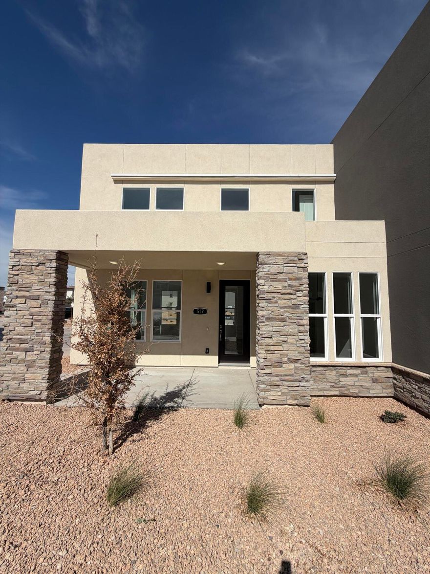 Enjoy open-concept living and thoughtful finishes throughout with extra high ceilings, large windows. Enjoy access to unmatched community amenities--including the 2.5-acre lagoon, extra community pools, pickleball courts, and miles of trails--this home is perfect as a full-time residence, second home, or investment opportunity! Come live the Desert Color Dream! Enjoy resort style living every day!
