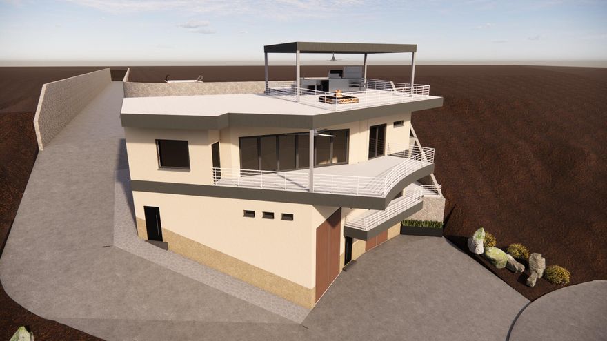 Incredible view lot for the price listed. This is an excellent investor or builder's opportunity.  We also want to sell the adjacent lot for a discount if you buy both lots. Excellent opportunity to control both lots.Included with the sale is: A blue clay test, which was negative. A slope stability report, the slope is stable and is made primarily out of a bedrock called Mudstone, which is soft enough to excavate. A fill soil test to determine the composition of the soil and its ability to be used as fill soil elsewhere, it is good fill soil. This is a quiet cul-de-sac with open and unobstructed 180-degree views of the Santa Clara Valley and Snow Canyon! Original House designed with RV basement garage, multiple balconies, ADU, and roof-top bar-B-que patio. Owner will consider carrying paper under certain circumstances. 
No HOA