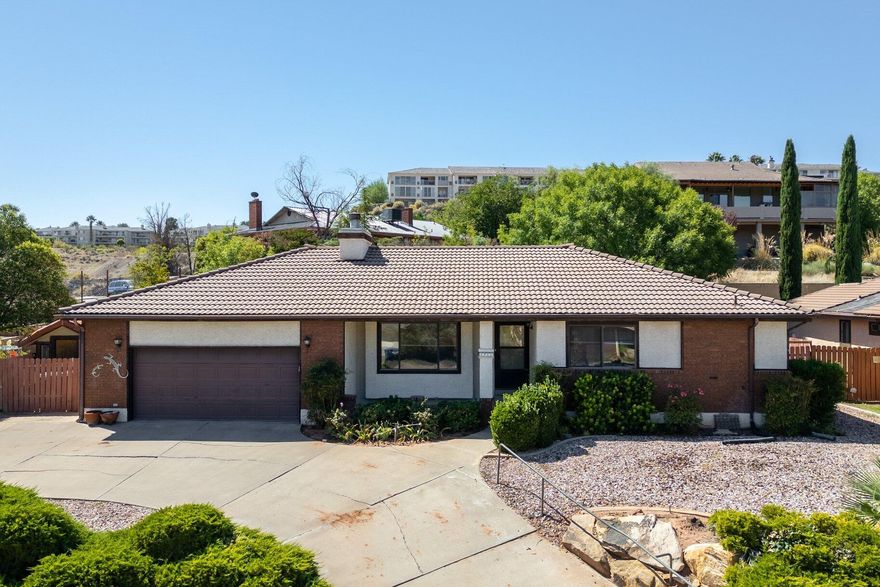 Great investment opportunity located at 1711 West Phoenix Drive in St. George, UT! The structure of this property is immaculate!
2,732 sqft. 3 bedrooms plus an office. 3.5 bathrooms. Living room upstairs. Living room downstairs. Kitchenette in the basement. 0.25 acre lot. Multiple, oversized storage closets. Unobstructed views of Pine Valley Mountain in a quiet neighborhood. 
The residence presents a canvas for those looking to express their unique style and vision, offering an abundance of potential with its flexible floor plan. Great location in proximity to parks, shopping and endless outdoor activities.