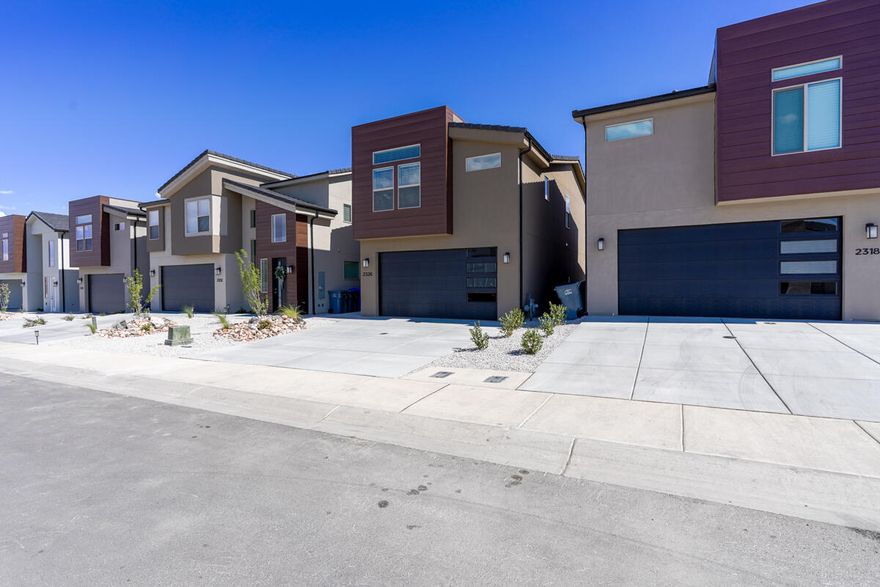 Modern 4-bedroom, 2.5-bath home with a 2-car garage in the brand-new Southern View community! Features include EVP flooring in the kitchen, dining, entry, gathering room, and bathrooms, upgraded carpet in bedrooms, quartz countertops throughout, stainless steel gas appliances (fridge not included), a stylish kitchen backsplash, and painted cabinets. Enjoy a large concrete patio and nearby community amenities. Ask about available lender incentives! Buyer and agent to verify all information. NOTE: Interior and exterior finishes are predetermined and may change. Photos are examples of the finishes are also subject to change.