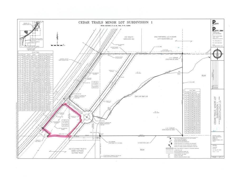 This remarkable property located on Old Highway 91 fronts to I-15. Great visibility and access. Ideal for your commercial development. This property is being offered at 16.00 a foot and can be divided into multiple parcels.