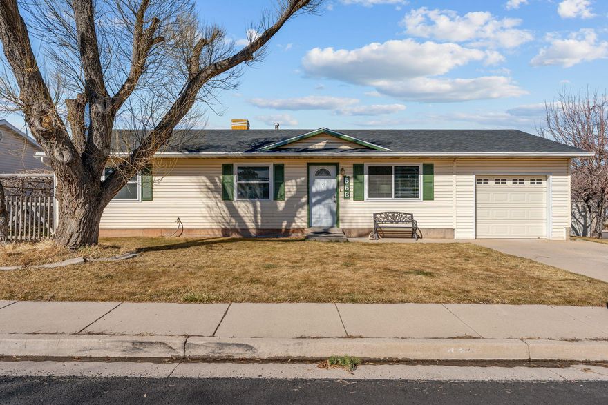 Welcome to this charming single-level home nestled on the desirable southeast side of Cedar City. Perfectly positioned to take in the beauty of Southern Utah, you can see the bike trails right from the property and enjoy endless outdoor recreation just steps from your backyard.

This adorable home offers new flooring and new windows, bringing comfort and efficiency throughout. The kitchen is a standout feature with a large industrial-style stove and range hood — perfect for the home chef or anyone who loves to entertain.

A portion of the single-car garage has been thoughtfully converted into a spacious walk-in pantry, while the remaining space is ideal for storage. Outside, you'll find a fully fenced yard surrounded by mature fruit trees and dedicated garden space — a peaceful... retreat to enjoy all seasons.

All of this, while being just minutes from shopping, dining, and everyday amenities.

The seller is motivated and ready for their next adventure  now it's your turn to start making memories here. Come see it for yourself!