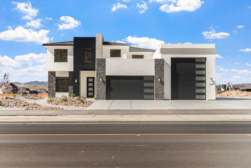 Welcome to Finley Farms, the newest subdivision by Salisbury Homes, ideally located near Crimson High School in one of the area's most sought-after neighborhoods. With no HOA and some of the most affordable new homes available, this is an unbeatable opportunity. This listing features the popular Olympia floor plan, offering 6 bedrooms, 3.5 bathrooms, two spacious living areas, a den, and an RV garage. The value and space offered in this home are unmatched in the area. Ask about available lender incentives. Block walls included! Please note: Pricing, options, and finishes are subject to change and will be finalized during the contract process. Buyer and agent to verify all information.