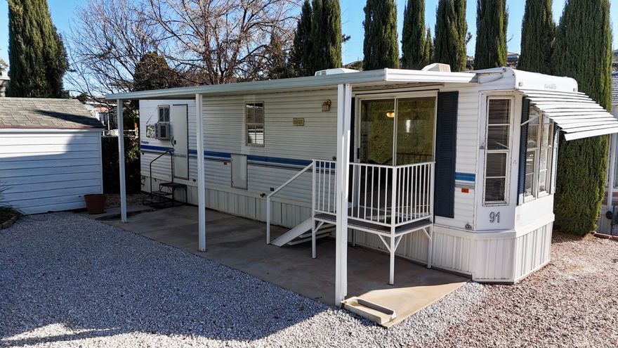 Rare Opportunity! Own your own mobile home with the land in this desirable 55+ community—a hard-to-find combination offering both comfort and long-term value. This well-maintained home features new flooring throughout and comes fully equipped with all appliances, making it truly move-in ready. Enjoy low-maintenance living with the added benefit of owning the property beneath you. Seller financing available, providing a flexible path to homeownership. Conveniently located near shopping, dining, and local amenities, this property is perfect for those seeking affordability, independence, and community. Don't miss this unique chance—homes like this are rarely available!