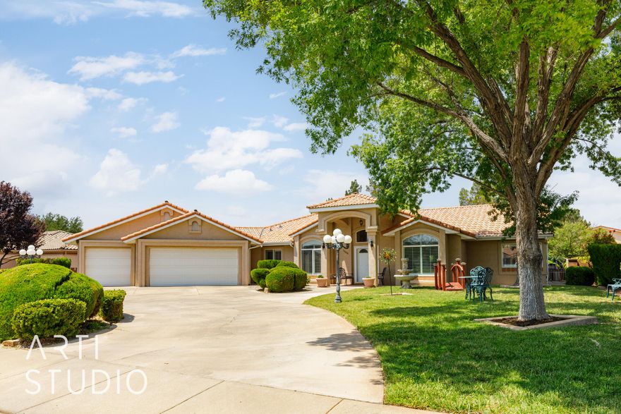 Beautifully remodeled 3-bed, 2-bath home with an open floor plan designed for effortless living and entertaining. Enjoy the private backyard oasis featuring a sparkling inground pool, covered patio, built-in BBQ, and lush landscaping. The spacious 3-car garage offers plenty of storage. Nestled in a quiet, family-friendly neighborhood, this home blends modern updates with timeless comfort—perfect for relaxing, hosting, or enjoying everyday life in style. Thoughtfully upgraded throughout, with elegant finishes, generous natural light, and inviting indoor-outdoor flow, this home offers the best of comfort and convenience.