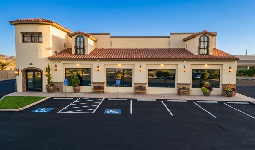 This well-positioned restaurant space for lease offers approximately 4,660 square feet of functional, versatile space well-suited for a full-service restaurant, fast-casual concept, or specialty food operator. The building's size and efficient layout provide excellent opportunities for food and beverage users seeking strong visibility, accessibility, and long-term growth in Southern Utah's expanding market.

Located along 700 South, one of St. George's primary east-west thoroughfares, the property benefits from consistent vehicle traffic and convenient access to I-15, nearby retail centers, and surrounding commercial districts. The site offers excellent exposure to daily commuters, local residents, and regional visitors.

Restaurant Property Highlights
Approximately 4,660 SF suitable for restaurant or food-service use
Single-story, ADA-accessible layout for easy guest flow and operations
High-visibility frontage along a heavily traveled corridor
Strong surrounding demographics with continued population and business growth
Strategic location among retail, service, and office users that drive consistent daytime and evening traffic

Buyer to verify