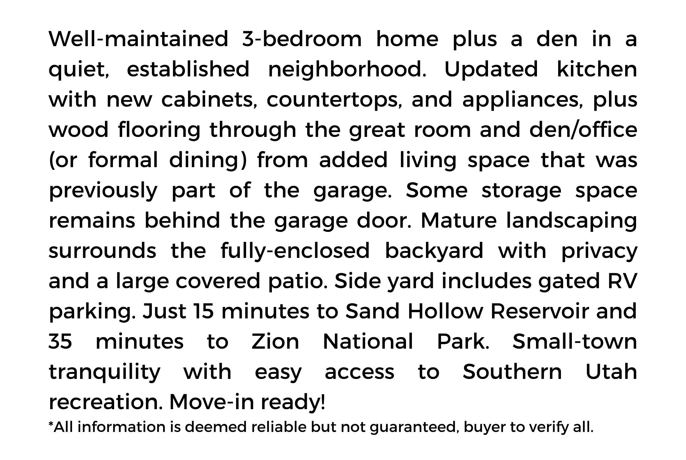 SHADOW CANYON - Residential