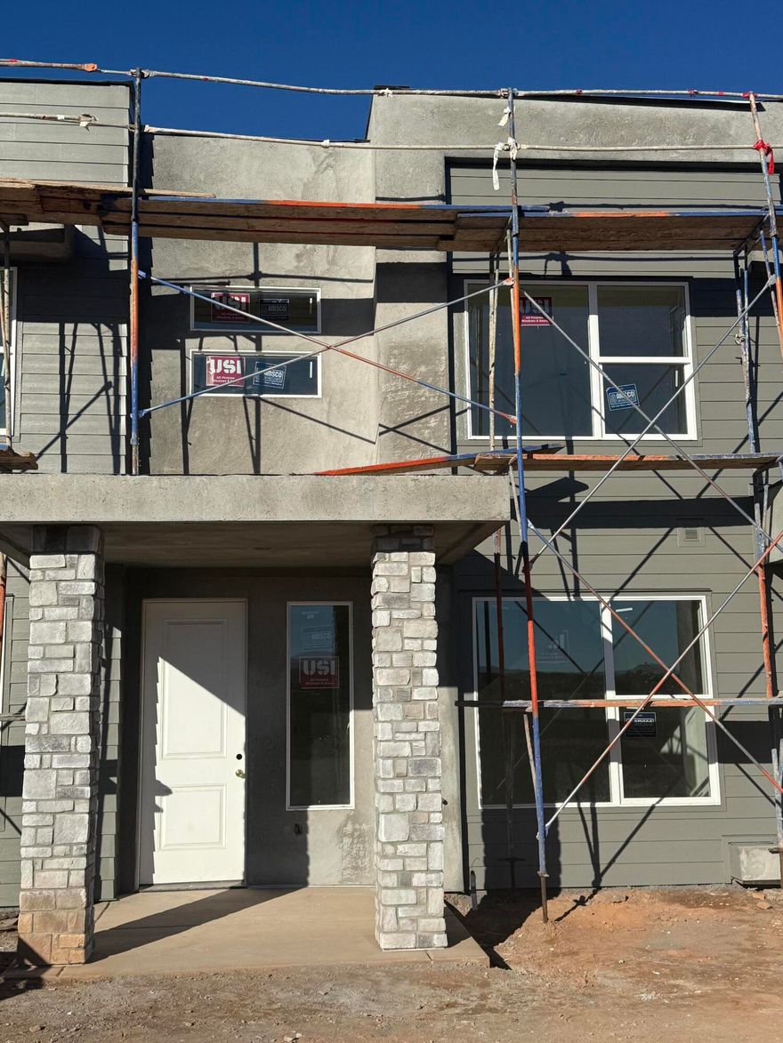 This inviting 3 bedroom, 2.5 bathroom townhome boasts a prime location just moments away from Zion Shores surf park, Warner Valley, and Sand Hollow making it perfect for outdoor enthusiasts and adventure seekers. The spacious living area flows seamlessly into a well-appointed kitchen complete with stainless steel appliances. The generous primary bedroom is complete with an en-suite and walk in closet. Two additional bedrooms provide plenty of space for guests, a home office, or hobbies and they share a stylishly designed full bathroom. A convenient half-bath is located on the main level. Step outside to enjoy your own covered patio where you can enjoy views of Warner Valley and Pine Valley.