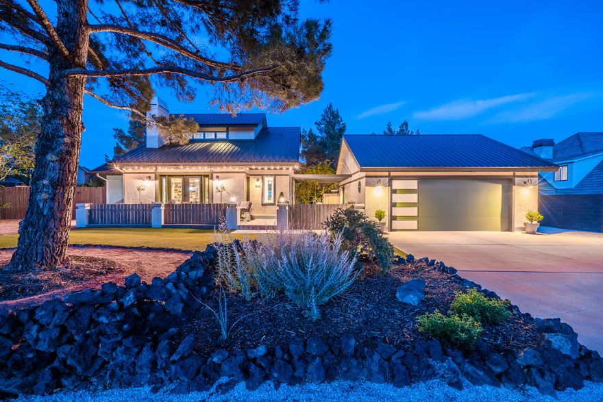 Location, location, location! Surrounded by the iconic RED ROCKS of Ivins, this charming Padre Canyon home has much to offer. The Black Desert Resort and its championship golf course—framed by ancient black lava fields and striking red cliffs, borders Padre Canyon Estates. Less then 10 minutes from Snow Canyon State Park, the Red Cliffs National Conservation Area, eight pickleball courts, baseball and sand volley ball fields, cultural sites like the Tuacahn Center for the Arts, and Kayenta Community of Arts, shopping, and dining. With almost an acre of land, there is room to add on to the cottage, and build a guest house and RV garage if desired. 
Owner Agent.
Towering pines offer shade. Figs, peaches, pomegranates, plums, and grapes are ready to enjoy. The partial greenhouse, chicken coop, and pen are ready to complete the mini farm. Horses are allowed too. 

The two-story home with fully finished basement has 3 bedrooms, 2 baths, and 1,630 sq ft of upgraded living space. A full finished basement is ideal for a home theater or bonus space.
The master bedroom and bath are on the main floor with two bedrooms and bath on the second floor

The home is offered turn key.