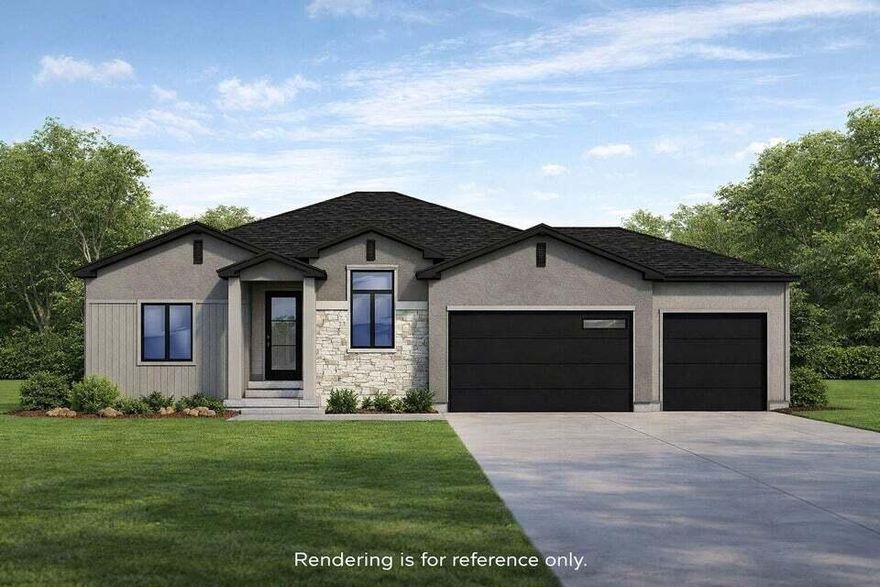 Welcome to the Willow floor plan--offering 3 bedrooms, 2 bathrooms, and 3,548 sq ft of thoughtfully designed living space on a 0.23-acre lot. This home features a spacious open-concept layout with vaulted ceilings that create a bright, airy feel throughout the main living area. The unfinished basement provides incredible potential for future growth, allowing you to customize additional bedrooms, living space, or storage to fit your needs. Enjoy the convenience of a 3-car garage and a functional layout designed for both comfort and style. Don't miss your chance to own this beautiful new home with room to grow!