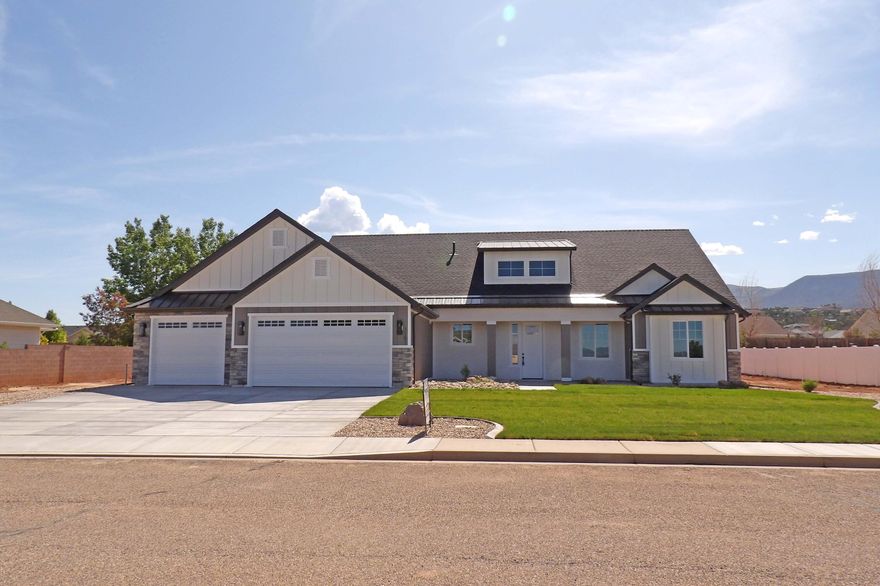 Welcome to your dream home! Nestled on a quiet street in Westview estates, this exquisite new construction home offers single level living at its finest. With 4 bedrooms, 2 bathrooms spread across an expansive 2,202 square feet, there is plenty of room for everyone. The farmhouse design adds charm and character to this home. Enjoy the luxury of the hidden pantry, large walk-in closet, double vanities, nice shower and tub in the master suite and take advantage of the 3-car garage. The property sits on a generous half acre lot, providing ample space for outdoor activities. The spacious covered patio is perfect for relaxing or entertaining guests, and partial fencing adds to privacy. The front yard is professionally landscaped and ready for you to enjoy!