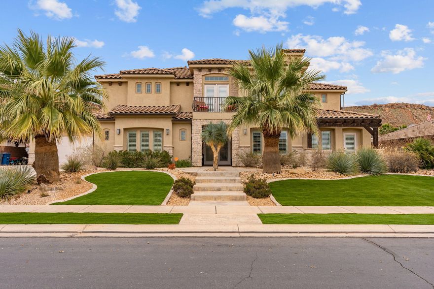 Beautifully designed Little Valley home offering 6 bedrooms and 4.5 bathrooms in one of St. George's most desirable neighborhoods. This thoughtfully laid-out residence features spacious living areas, abundant natural light, and a flexible bonus room ideal for a dance studio, fitness room, media room, or home office.

The open-concept floor plan is perfect for both entertaining and everyday living, with generous gathering spaces that flow seamlessly into the backyard retreat. A private casita with its own exterior entrance provides excellent flexibility for guests, multi-generational living, or potential rental use.

Step outside to a resort-style backyard complete with a custom pool, water features, and inviting outdoor living space designed for relaxation and entertaining. The property also includes an extra-deep garage with ample storage space, dedicated RV parking, and room for recreational vehicles or toys.

Located in the highly sought-after Little Valley area, this home combines functionality, versatility, and luxury outdoor living in a prime St. George setting. A rare opportunity to own a property that truly offers space, flexibility, and lifestyle.