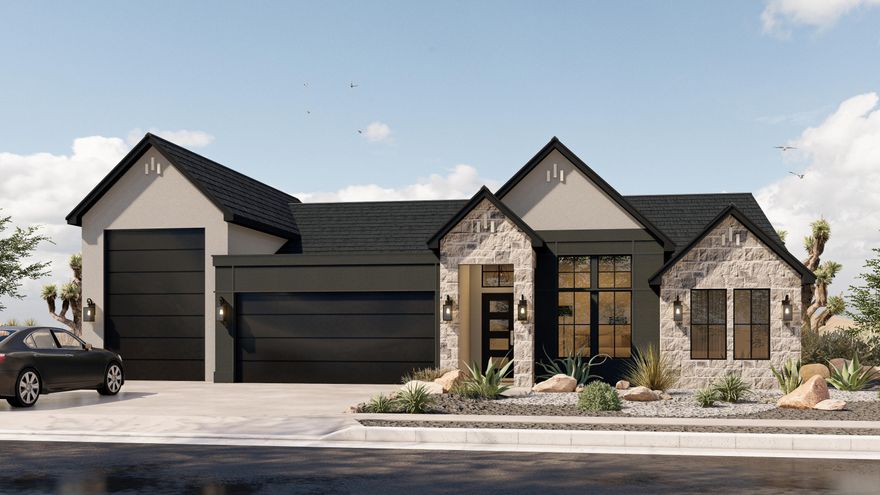 New Construction!  Move-in ready!  Step into this beautifully crafted single-level custom home featuring a bright, open layout with abundant natural light, high ceilings, and quality finishes throughout. The gourmet kitchen serves as the heart of the home, ideal for cooking and gathering. The private primary suite offers a spa-like retreat, while the separate-entry casita provides excellent flexibility for guests or a home office. Additional features include a 2-car garage plus a 40' RV garage. The full yard is professionally landscaped, and a $10,000 preferred-lender incentive is available toward a rate buy-down or closing costs. Conveniently located near Zion National Park, Sand Hollow Reservoir, Quail Creek, and world-class golf.