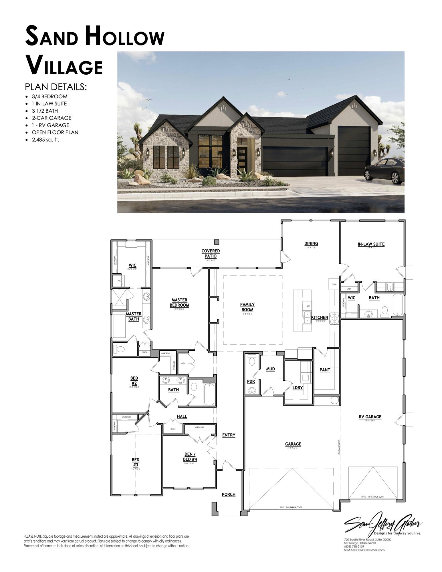 SAND HOLLOW VILLAGE - Residential