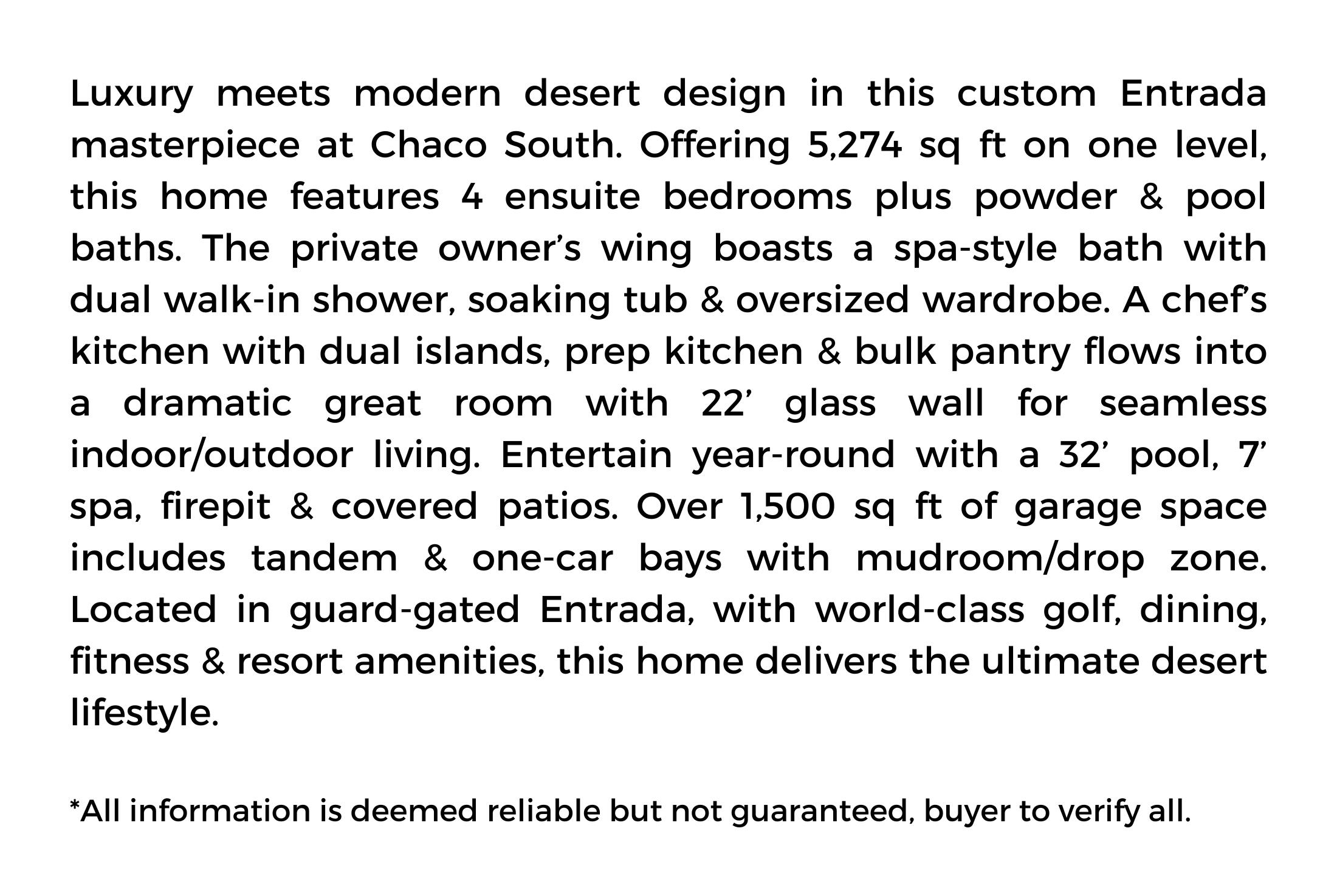 CHACO SOUTH - Residential