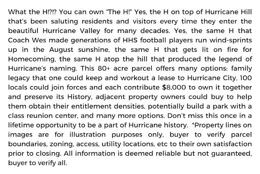 HURRICANE TOWNSITE - Land