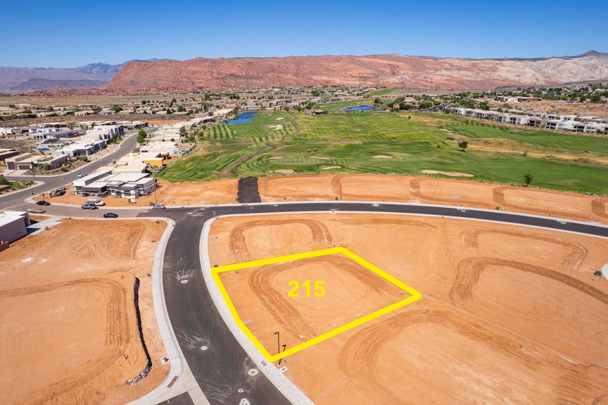 Prime .29- acre lot in the prestigious Yellow Knolls subdivision at the Ledges of St. George.  Enjoy stunning views of Snow Canyon, Fish Rock and the golf course. Perfect for a custom home surrounded by red rock beauty and outdoor adventure.