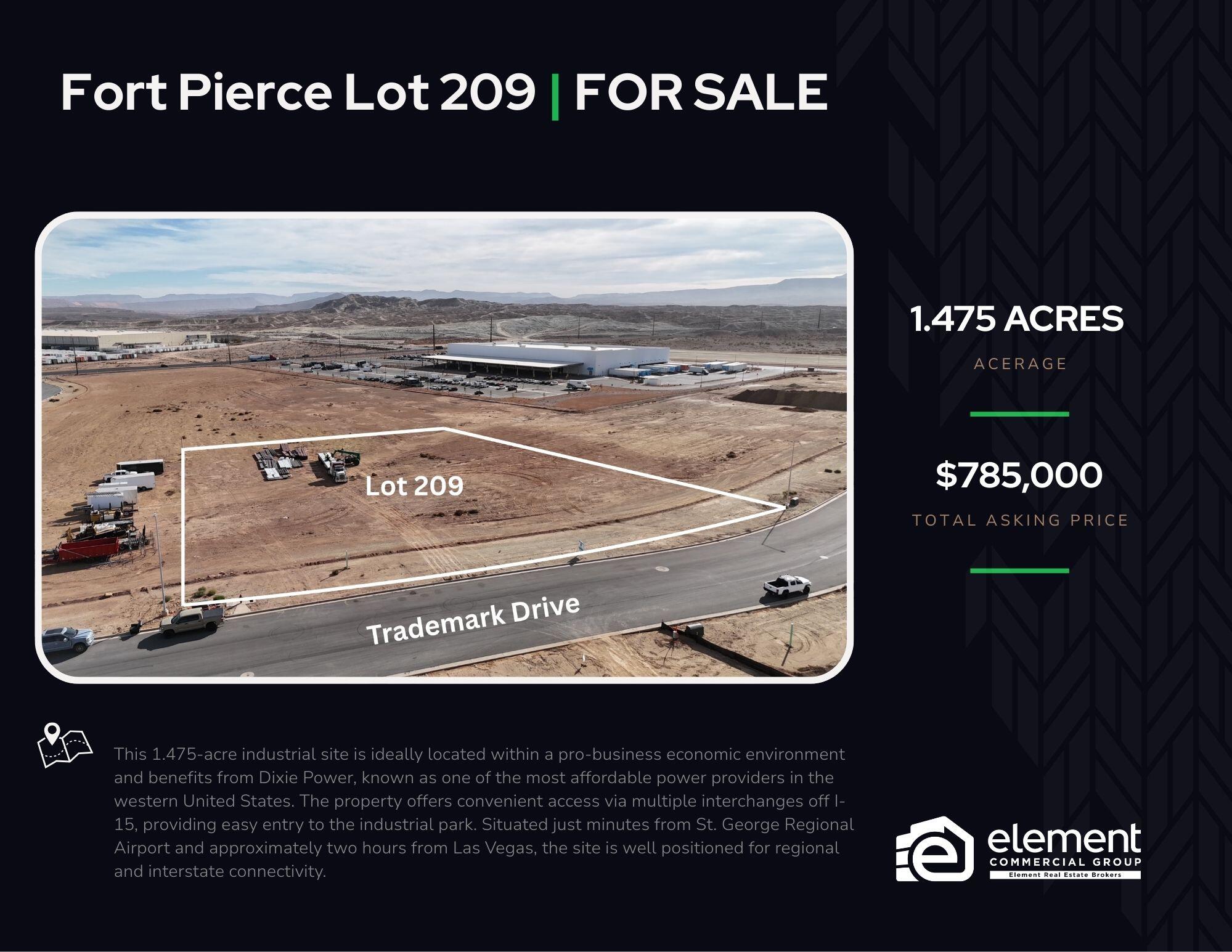 FORT PIERCE INDUSTRIAL PARK - Land