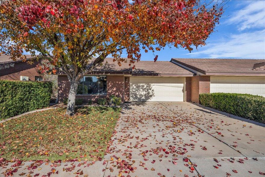 Downtown living without the downtown headaches. This single-level townhome delivers what most buyers want and few listings offer: low maintenance, privacy and move-in ready upgrades. The private yard is a rare bonus - perfect for pets, light entertaining, or simple outdoor space without the upkeep of a full yard. Inside, the home feels clean, bright and efficient with quality updated living area, kitchen and bath areas and fresh neutral paint throughout. A large laundry room with storage and an attached two-car garage add everyday convenience and long-term practicality. Easy to live in. Easy to rent. Easy to maintain.