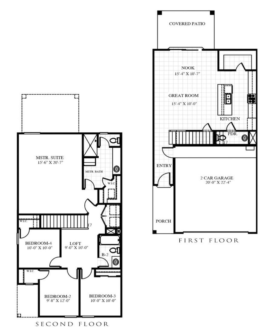 Brand-new construction offering 1,877 sq. ft. of thoughtfully designed living space with 4 bedrooms, 2.5 bathrooms, and a 2-car garage. The open layout includes a functional kitchen with a walk-in pantry, dining nook, and seamless flow into the main living area. Upstairs, a versatile loft provides additional flexible space. The primary suite features a walk-in closet and private bath. Enjoy outdoor living with a covered patio, full landscaping, and a block wall fence along the back for added privacy. A move-in-ready opportunity with modern finishes throughout.