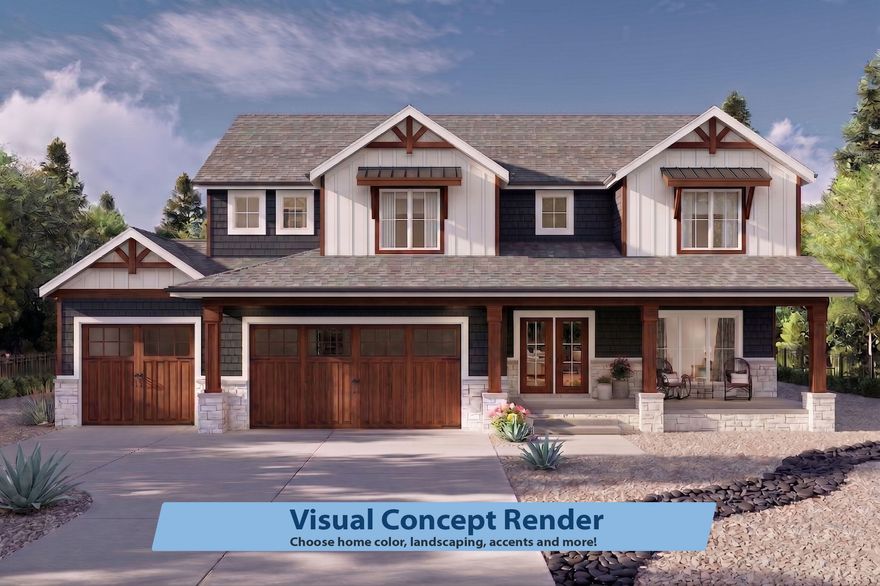 Customize this to-be-built new construction modern farmhouse at Old Sorrel Ranch ''The Heights'' in Cedar City. This home features 5 bedrooms, 4 full baths, 1 half baths and an oversized 3-car garage. The main floor offers an open great room with fireplace and built-in shelving, a spacious kitchen with large island, walk-in butler's pantry, mudroom with lockers, and a separate living room off the entry. 

Step outside to covered patios and an optional outdoor kitchen. Upstairs, the primary suite includes a wetroom with soaking tub, dual vanities, walk-in closet, private deck, and direct laundry access. Three additional bedrooms, a loft, study, and second deck complete the upper level. The basement adds a family room, wet bar, play room, and a fifth bedroom.

We can customize prior to build.