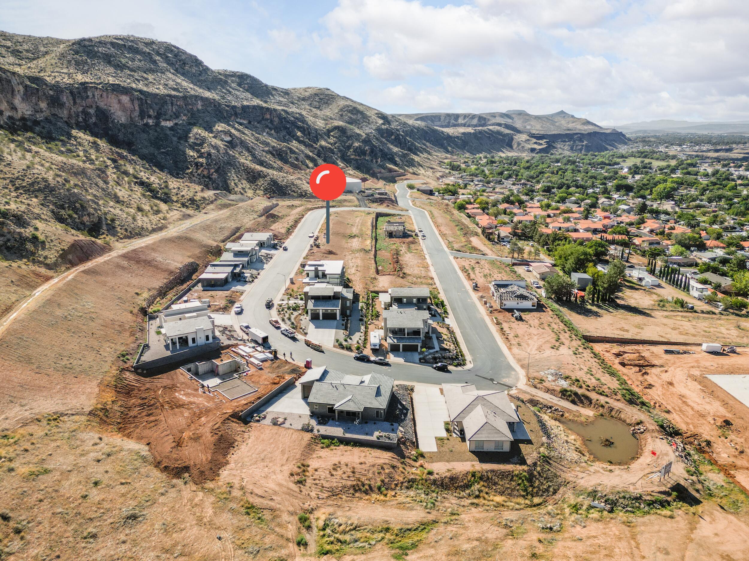 Welcome to Sunset View Estates! With gorgeous views of Pine Valley Mountain and only a short drive to Zion National Park, this subdivision is nestled in the heart of outdoor recreation. This walk out basement lot offers the perfect opportunity to build your dream retreat, with no HOA!