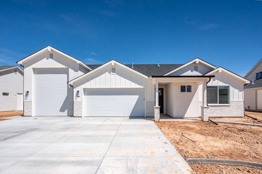 Welcome to one of Pine View Estates' most popular and sought-after designs—the Becky floorplan, now back & better than ever. This beautifully built home features upgraded finishes throughout & a thoughtfully designed layout that continues to be a favorite for both style and functionality. A standout feature is the oversized 1,165 sq ft garage, including an extra-large third bay—perfect for an RV, toys, workshop space, or additional storage. Quality craftsmanship & attention to detail are evident in every corner, offering modern comfort & everyday practicality. This is a rare opportunity to own a proven, highly desired floorplan in Pine View Estates with enhanced features that truly set it apart. Space, upgrades, and versatility—all in one exceptional home. Estimated completion 1/15-2/1