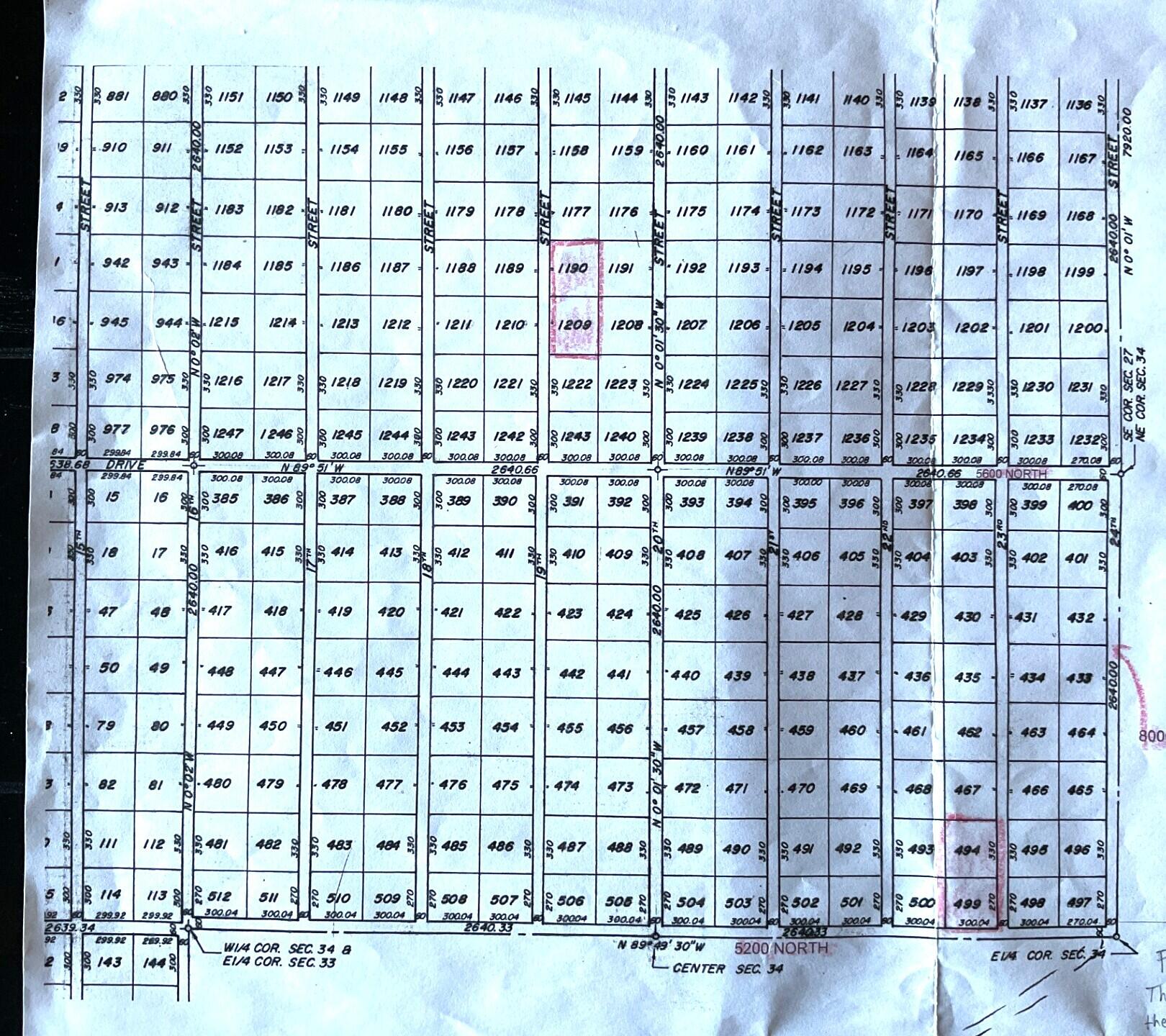 ENTERPRISE TOWNSITE - Land