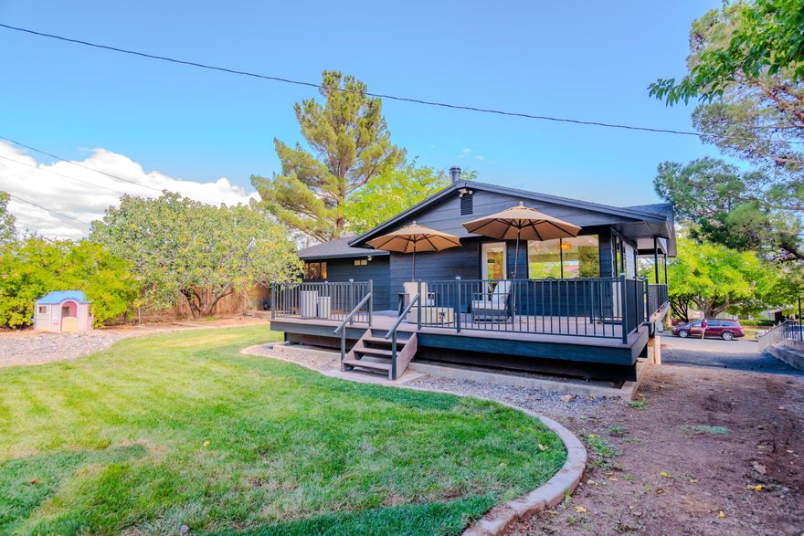 Elevate your life and style in this stunningly renovated designer home, in the top of Tech Ridge. Enjoy Saint Georges most perfectly located neighborhood with panoramic views of St. George Valley. This home features an open foyer floor plan that has been designed to perfection, filled with natural light that highlights every detail. Enjoy a spacious yard with mature trees, offering both privacy and tranquility in a well-established neighborhood. Ideally located for convenience and comfort--this home is a must-see in person and easy to show.

Buyer to verify all information