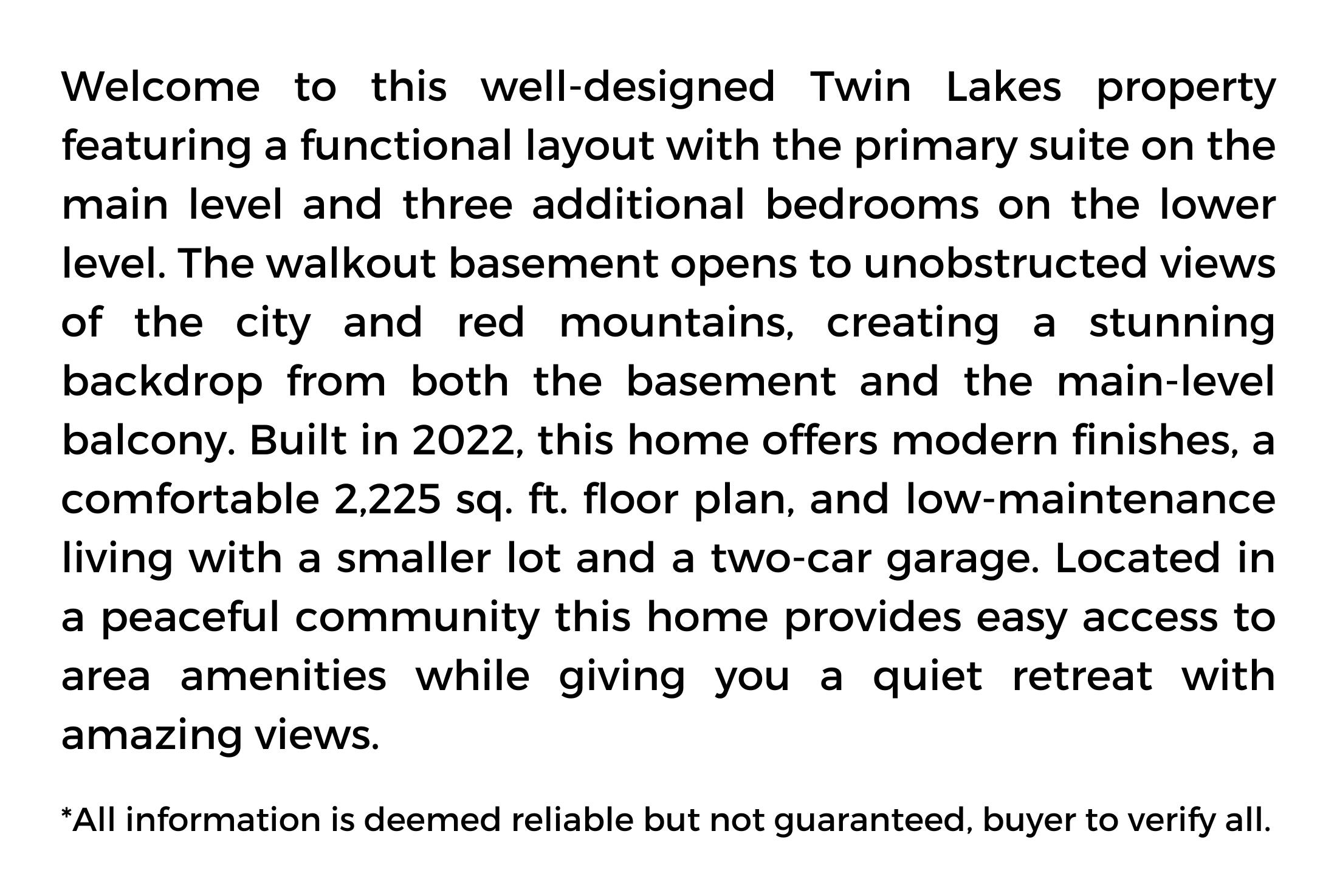 840 N TWIN LAKES #424