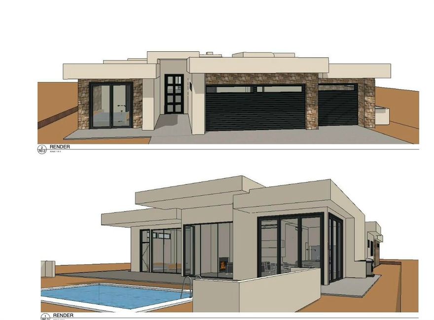 Experience modern desert luxury in this stunning, under-construction residence located in the prestigious Reserve of Entrada. Spanning 3,110 square feet, this thoughtfully designed 4-bedroom, 4.5-bath masterpiece offers refined living with every amenity you expect in a high-end retreat.
An open-concept floor plan seamlessly blends indoor and outdoor living, with expansive glass sliders leading to a private pool and covered patio—perfect for entertaining or relaxing in the desert sun. The gourmet kitchen features top-of-the-line appliances, designer finishes, and a spacious island that anchors the heart of the home.
Each bedroom is a private retreat with en-suite baths and generous closet space.  A rooftop deck offers panoramic views of Snow Canyon State Park and the red rock landscape and is ideal for sunset gatherings or stargazing nights.
Additional highlights include a 3-car garage, high ceilings, custom cabinetry, and curated design finishes throughout. Nestled behind the gates of Entrada, residents enjoy privacy, security, and access to world-class amenities.
Don't miss this opportunity to own a one-of-a-kind luxury home in one of Southern Utah's most exclusive communities.