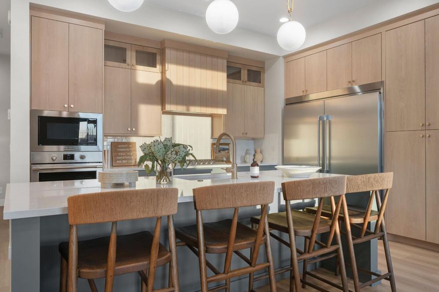 The Pacific Sands boasts 5 bedrooms and 5.5 bathrooms within 3,625 square feet of thoughtfully designed space in Desert Color. Featuring a gourmet kitchen, built-in mini bar, and generous rec rooms, this home is perfect for hosting family and friends. Bunk rooms ensure everyone has space to unwind and enjoy. LVP flooring throughout and tiled showers in every bathroom offer comfort and style. Relax on the second-floor deck with a hot tub and fire table, overlooking the serene surroundings. Just steps away from the new Desert Color amenity it is the ideal vacation retreat.