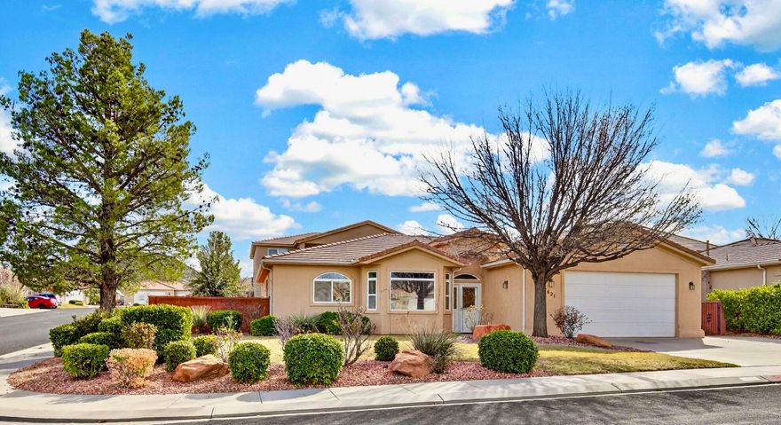 Welcome to 2621 W 450 N in Hurricane -- where life slows down just enough to savor the sunsets and speed up when adventure calls.
Imagine mornings with red rock views, afternoons on the water at Sand Hollow State Park, and weekends exploring the breathtaking trails of Zion National Park. This home isn't just a place to live -- it's a gateway to the Southern Utah lifestyle.
Inside, you'll find a thoughtfully designed layout that maximizes space, comfort, and natural light. Whether you're entertaining friends, gathering with family, or simply enjoying a quiet evening at home, this property offers the versatility and warmth today's buyers are looking for. Spacious living areas flow seamlessly, while well-appointed bedrooms provide the perfect retreat at the end of the day. Comfortable, inviting, and perfectly located, this is where memories are made, friends gather, and every day feels a little more inspired.