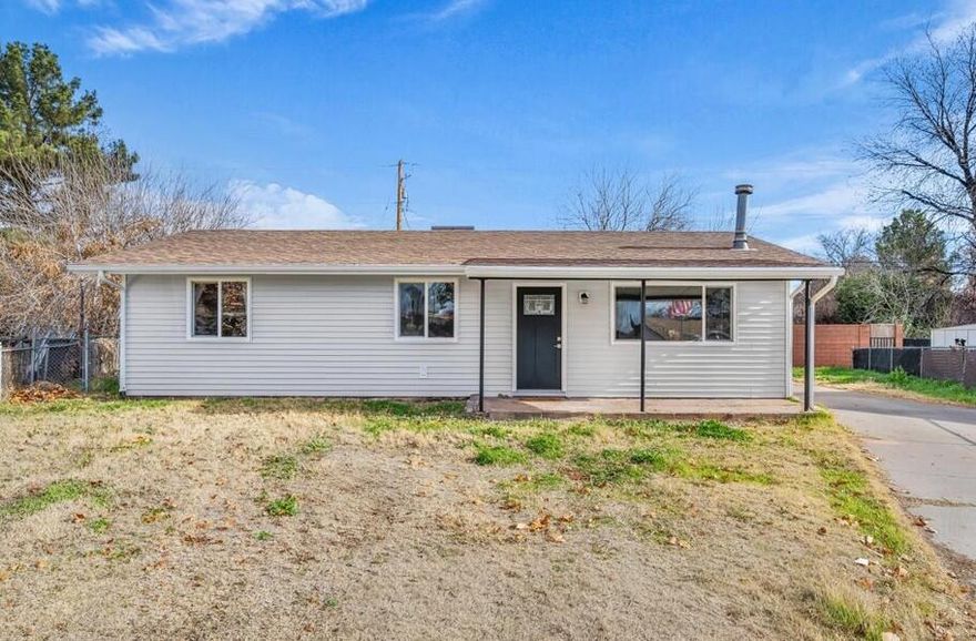 Short Sale - Subject to bank approval. This beautifully remodeled home offers the perfect combination of space, privacy, and convenience with the added benefit of no HOA. Situated on a large, fully fenced lot in a quiet cul-de-sac, the property features RV parking and ample room for a future ADU, garage, or additional outdoor amenities--a rare find at this price point. Recent updates throughout the home include new flooring, cabinetry, paint, and appliances, creating a fresh, clean, and move-in-ready feel. The refrigerator and washer/dryer are included for additional convenience. Enjoy excellent access to I-15 and close proximity to major shopping, restaurants, parks, and the Washington Rec Center--putting everyday essentials and recreation just minutes away. Buyer/buyer's agent to verify all information.