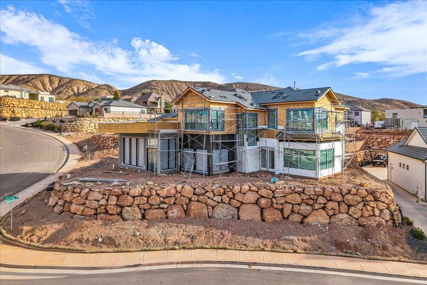 Welcome to 1226 Pony Trail in the Heights at Washington Bench.  This incredible custom home from Lance Rigby Construction is the perfect compliment to the surrounding views and hillside location.

Featuring expansive walls of windows capturing the valley and mountain views, over 4700 square feet of premier living space, 4 Bedrooms all with ensuite bathrooms, vaulted office, grand great room, gourmet kitchen and prep pantry, over 1600 square feet of garage space, and a backyard setting ready for a pool, pickleball, and more.

Currently under construction with an estimated completion of March/April 2026.