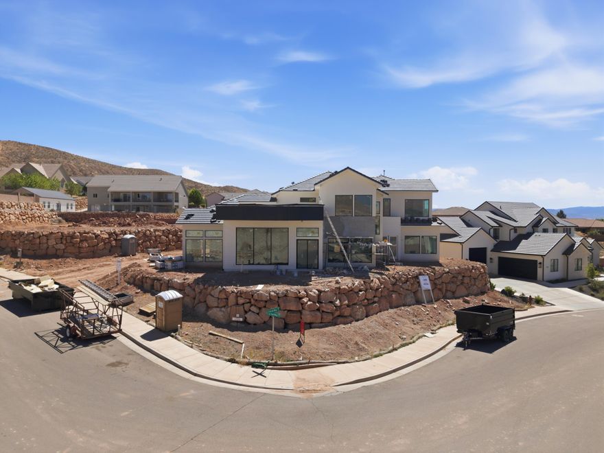 Welcome to 1226 Pony Trail in the Heights at Washington Bench.  This incredible custom home from Lance Rigby Construction is the perfect compliment to the surrounding views and hillside location.

Featuring expansive walls of windows capturing the valley and mountain views, over 4700 square feet of premier living space, 4 Bedrooms all with ensuite bathrooms, vaulted office, grand great room, gourmet kitchen and prep pantry, over 1600 square feet of garage space, and a backyard setting ready for a pool, pickleball, and more.

Currently under construction with an estimated completion of March/April 2026.