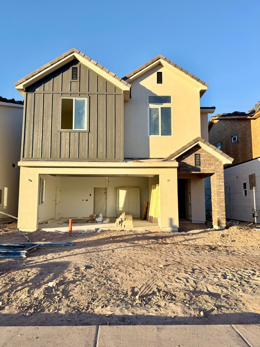 Discover our new Garden Homes, featuring GE appliances, 9-foot ceilings, quartz countertops, and LVP flooring. Enjoy front and back landscaping, a recirculation pump, radiant roof barrier, video doorbell, smart thermostat, and fiber-optic internet—all designed for comfort, efficiency, and modern living in this beautiful new community.