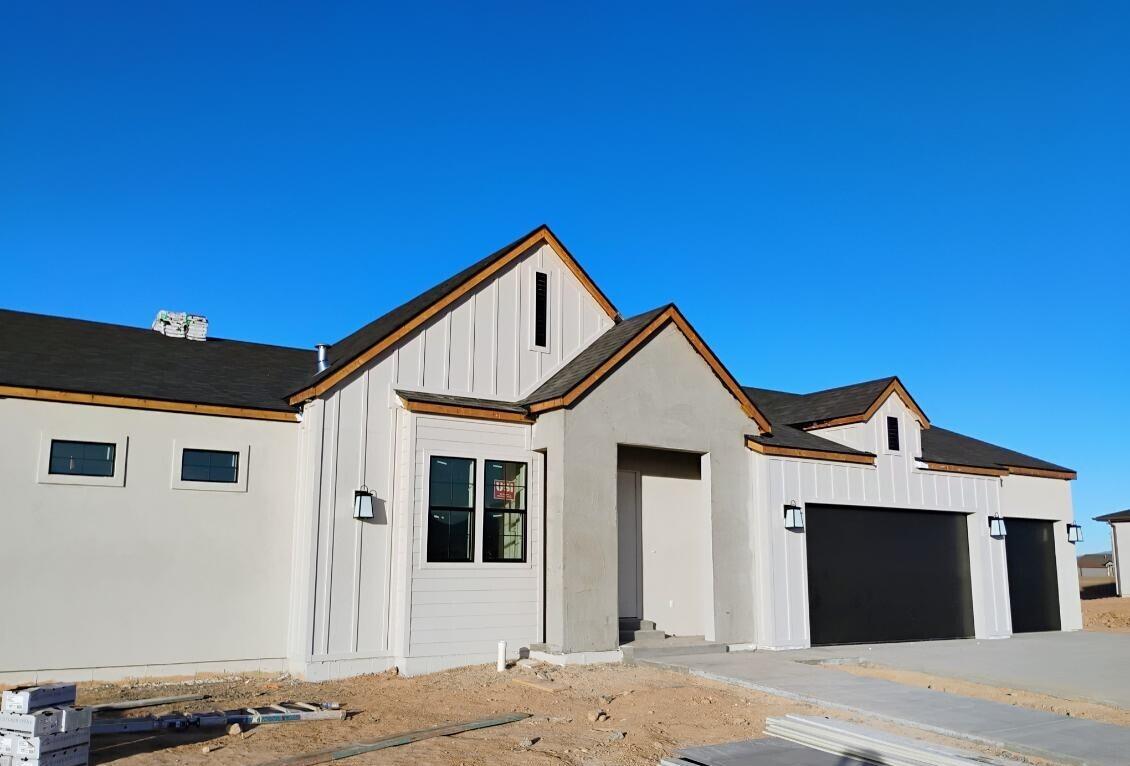 Under Construction Home in the Gorgeous Painted Desert Development. This is our Alpine Farmhouse plan with a FULL unfinished basement! This area is so quiet and has such lovely views all around but you are only 10 minutes from downtown Cedar City! The home is going to be stunning with amazing finishes and to die for views, it will feature an oversized 3 car garage with a South facing driveway and will sit on a third acre lot. Our model home is open Monday-Saturday 10-6 come in and see the color options and ask us about our preferred lender/builder incentive to help you make this your next home! Some of the photos are from previously finished homes the finishes may differ a bit.