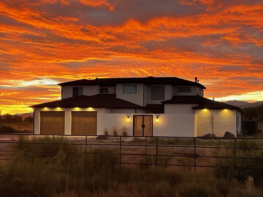 Absolutely one-of-a-kind (and proven income producing) property with a truly unique niche for Cedar City. Located less than an hour away from two US National Parks! Even better - this property is conveniently located within 200 miles of ALL 5 National Parks in Utah. This magnificent property sits on 5.5 acres and includes not only the main home but a campground at the back of the property in the stately trees with 2 full RV hook-ups that include water, septic tank, power, and internet. A 3rd RV hook up is located near the backyard grass area and includes water, sewer, power and internet. BThe property can have a guest home built in the back area to create a full-time rental property as well. An additional 2 acres of land is farm fenced in for your horses, cows, sheep, or goats. The current owners did use it as a VRBO during the summer season and it was booked out for 5 solid months during the 2 years they short-term rented it.