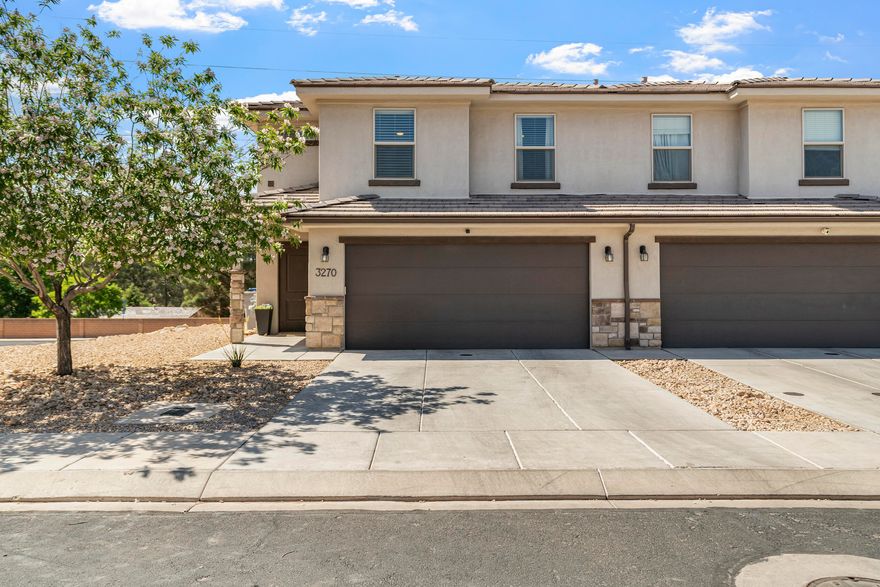 This highly maintained townhome in desirable St. George offers the perfect blend of comfort, convenience, and style. Featuring 3 bedrooms, 2.5 bathrooms, and 1,646 square feet of well-designed living space, this home is move-in ready with thoughtful upgrades throughout.

Enjoy newer carpet and durable LVP flooring, along with a beautifully updated kitchen complete with granite countertops and a gas range ideal for both everyday living and entertaining. The fully finished private backyard provides a great space to relax, play, or host gatherings.

Situated at the end of the road, this home offers added privacy with no through traffic, making it a great spot for kids to play safely outside. Conveniently located within walking distance to schools and just minutes from shopping, dining, and freeway access, this property truly checks all the boxes.

Don't miss the opportunity to own this exceptional townhome in a prime location!