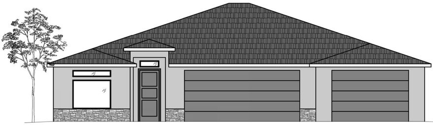 New construction, 3 bed, 2 bath home with 4-car tandem garage in the sought-after Cottonwood Hollow community, La Verkin Utah.
