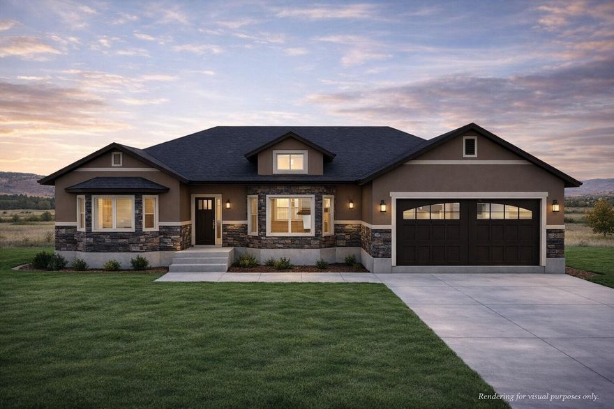 Beautiful 4 bed, 2 bath home in desirable Sunview Estates! This open-concept layout features large windows for abundant natural light and seamless living and entertaining. The spacious primary suite includes a large walk-in closet and a private bath with soaking tub, walk-in shower, and separate toilet room. Situated on a fully fenced 0.5-acre lot with front landscaping included, plus a 2-car garage. A perfect blend of space, comfort, and functionality--don't miss this one!