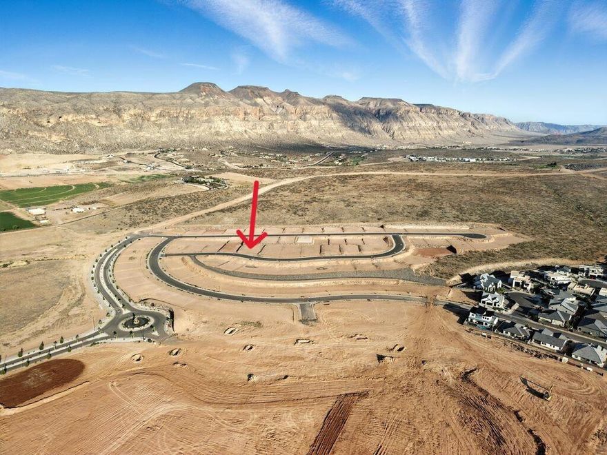 Interior lot in the newest phase at the North Slope of Copper Rock.  This lot faces NW 
with a front edge that is curves and the lot
tiers up in back.